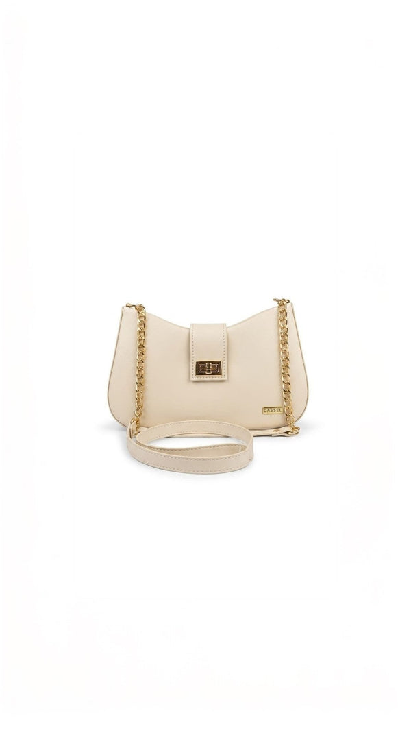 The Stella Shoulder Bag – Beige