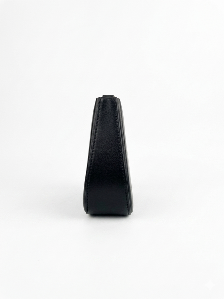 THE STELLA SHOULDER BAG — BLACK