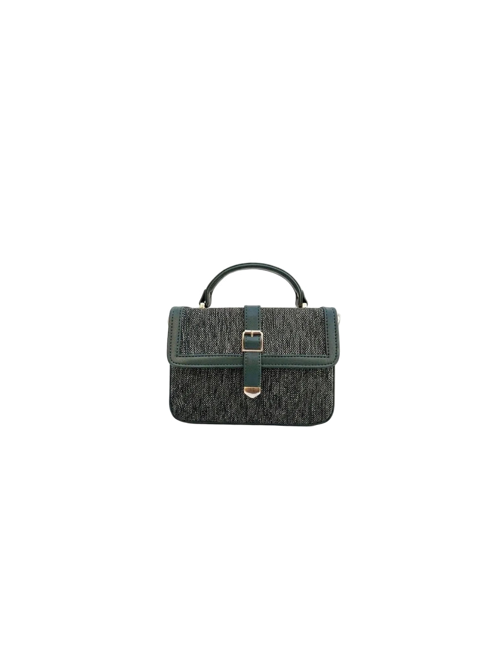 CASSEL Classic Structured Top-Handle Bag – Green
