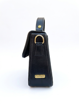 CASSEL Classic Structured Top-Handle Bag – Black view 5